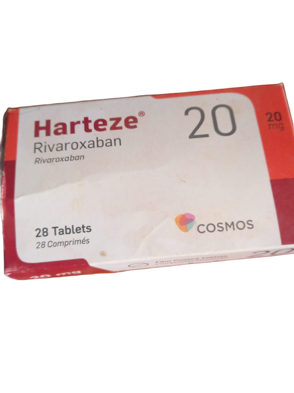 Haretez 10mg (rivaroxaban)